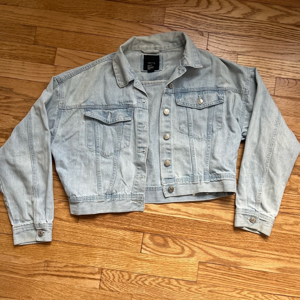 Forever 21 Light Wash Denim Jacket